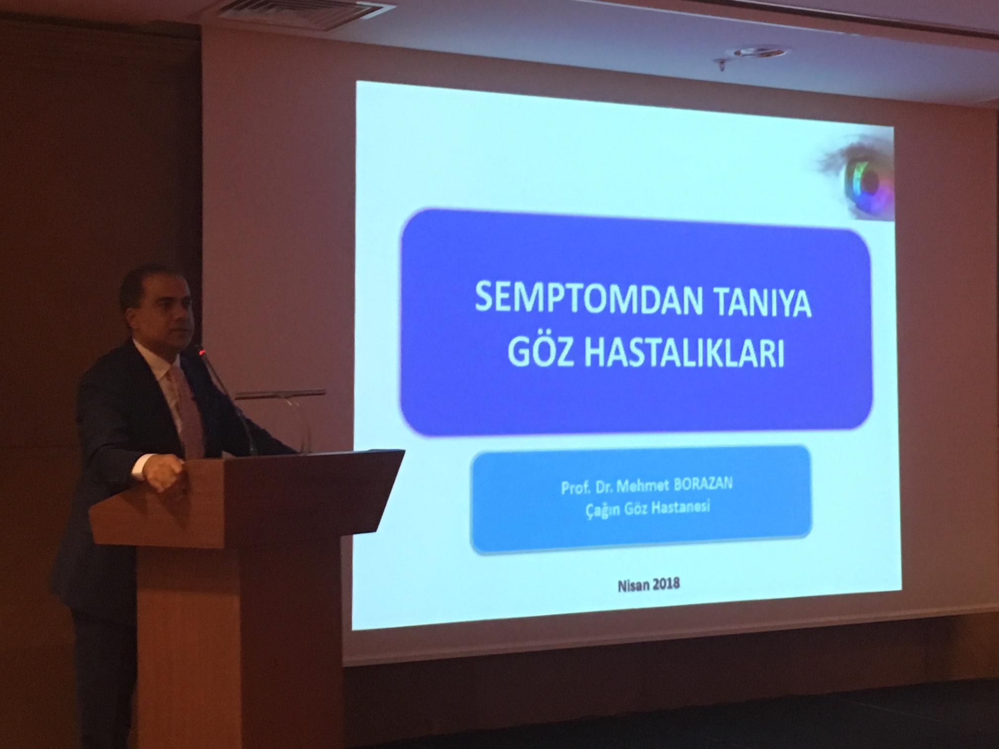 Göz Hastalıklarında Semptomdan Tanıya Seminerimizi Gerçekleştirdik